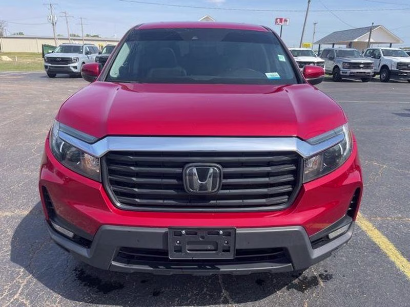 2023 Radiant Red Metallic II Honda Ridgeline RTL AWD Truck
