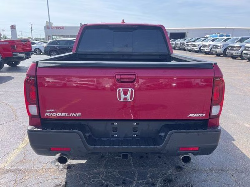 2023 Radiant Red Metallic II Honda Ridgeline RTL AWD Truck