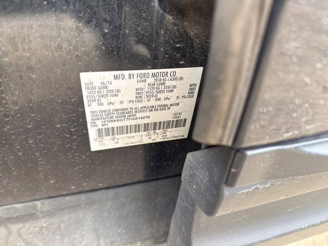 2015 Tuxedo Black Metallic Ford Explorer Sport 4X4 SUV