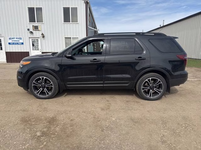 2015 Tuxedo Black Metallic Ford Explorer Sport 4X4 SUV