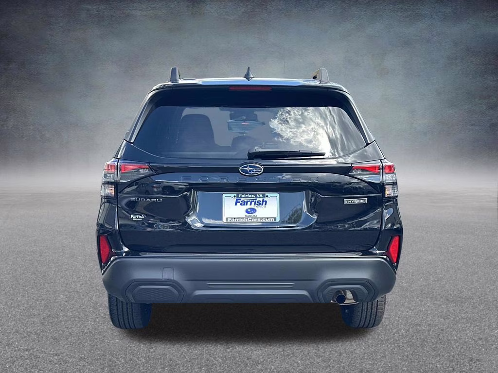 2026 Crystal Black Silica Subaru Forester Premium Hybrid AWD SUV