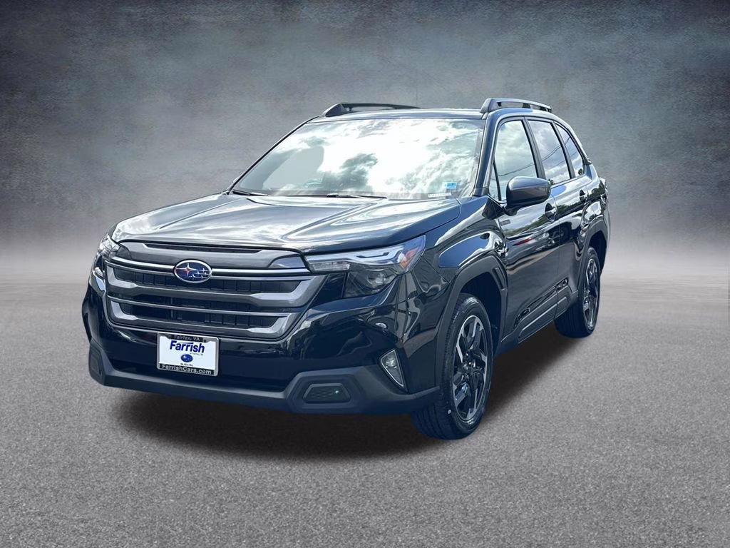 2026 Crystal Black Silica Subaru Forester Premium Hybrid AWD SUV