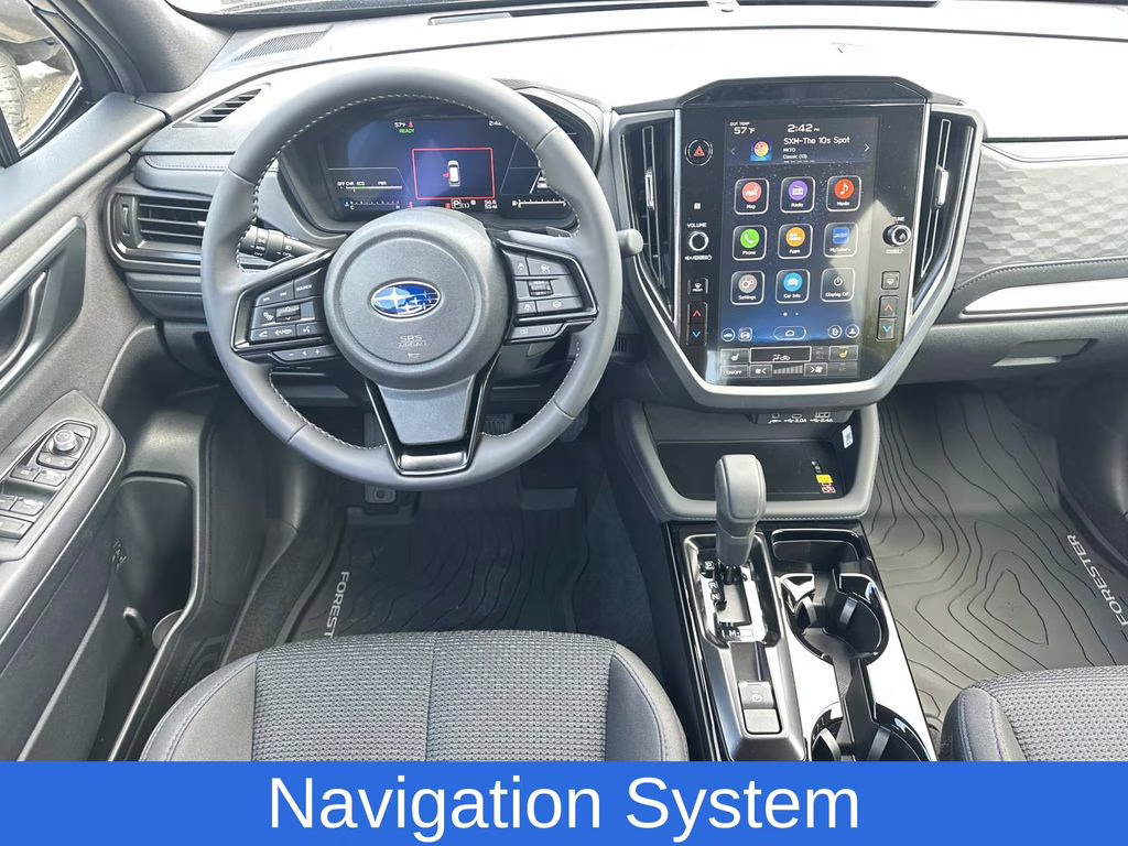 2026 Crystal Black Silica Subaru Forester Premium Hybrid AWD SUV