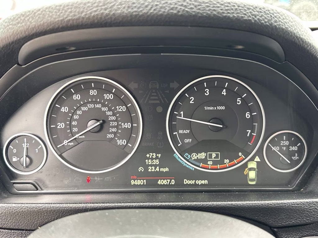 2013 Jet Black BMW 3 Series 328i xDrive AWD Sedan