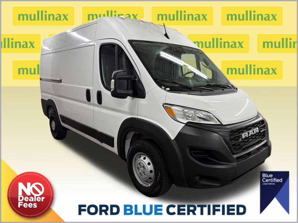 2023 Bright White Clearcoat Ram ProMaster 2500 High Roof FWD Van
