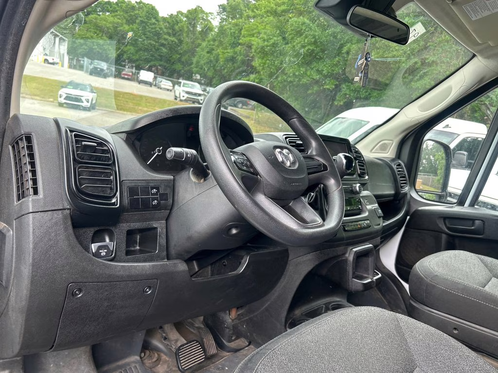 2023 Bright White Clearcoat Ram ProMaster 2500 High Roof FWD Van