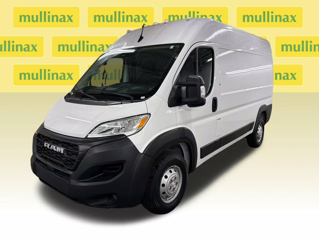 2023 Bright White Clearcoat Ram ProMaster 2500 High Roof FWD Van