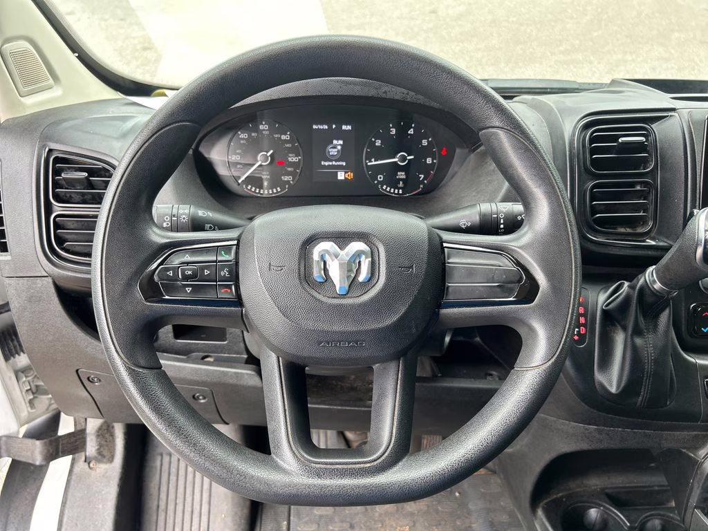 2023 Bright White Clearcoat Ram ProMaster 2500 High Roof FWD Van