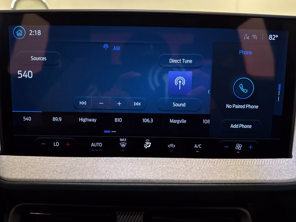 2026 Azure Gray Metallic Tri-Coat Ford Maverick XLT FWD Truck
