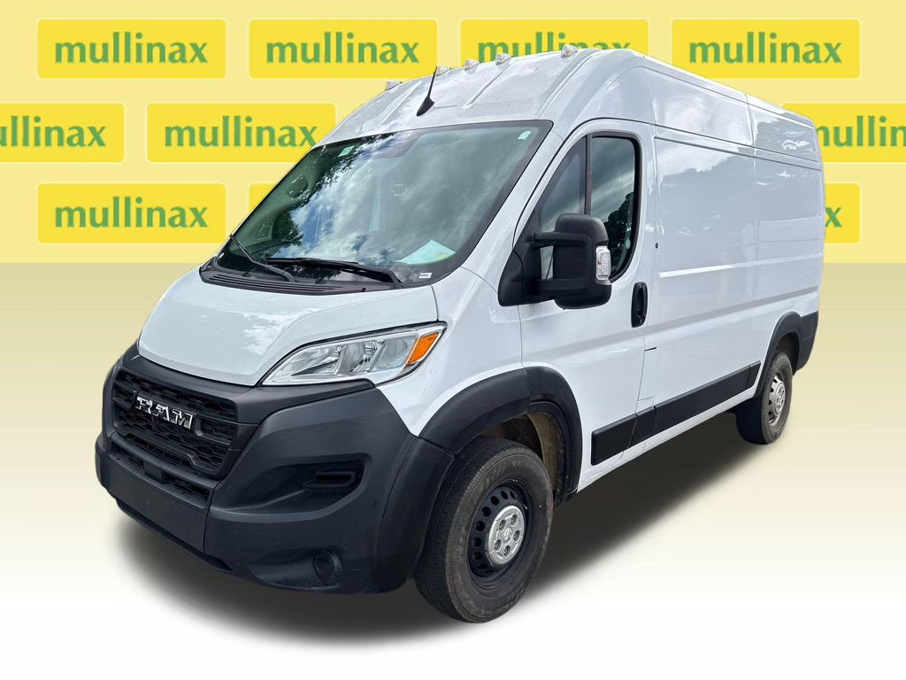 2023 Bright White Clearcoat Ram ProMaster 2500 High Roof FWD Van