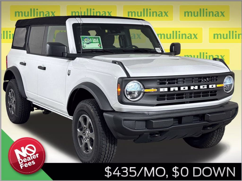 2026 Oxford White Ford Bronco Big Bend 4X4 SUV