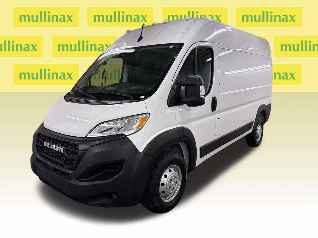 2023 Bright White Clearcoat Ram ProMaster 2500 High Roof FWD Van