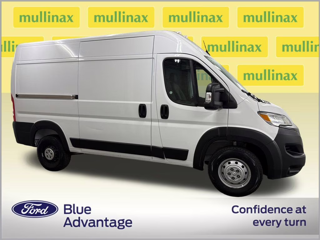 2023 Bright White Clearcoat Ram ProMaster 2500 High Roof FWD Van