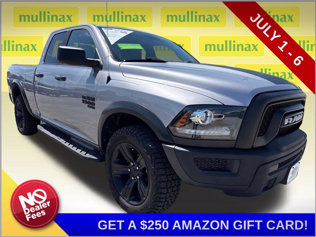 2021 Billet Silver Metallic Clearcoat Ram 1500 Classic Warlock 4X4 Truck