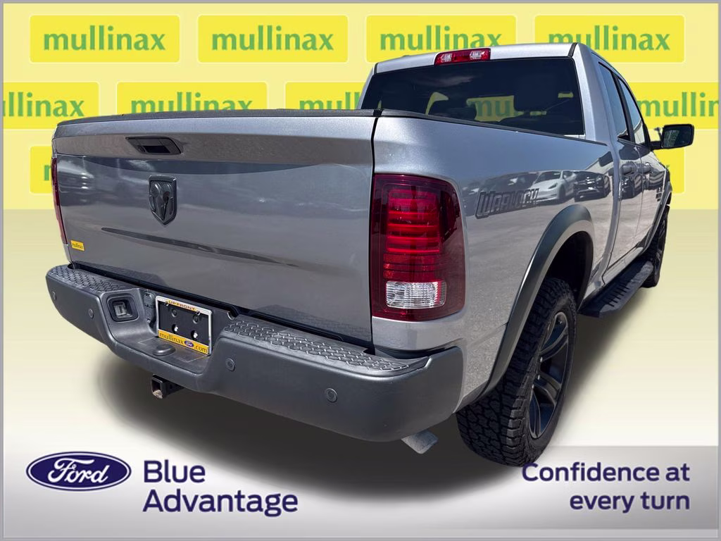 2021 Billet Silver Metallic Clearcoat Ram 1500 Classic Warlock 4X4 Truck