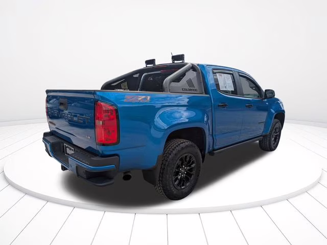 2022 Bright Blue Metallic Chevrolet Colorado Z71 4X4 Truck
