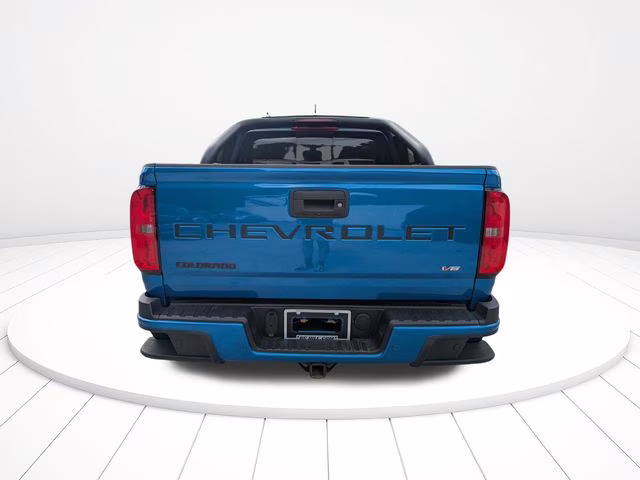 2022 Bright Blue Metallic Chevrolet Colorado Z71 4X4 Truck