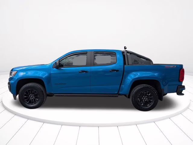 2022 Bright Blue Metallic Chevrolet Colorado Z71 4X4 Truck