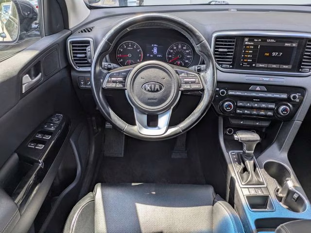 2021 Pacific Blue Kia Sportage EX AWD SUV