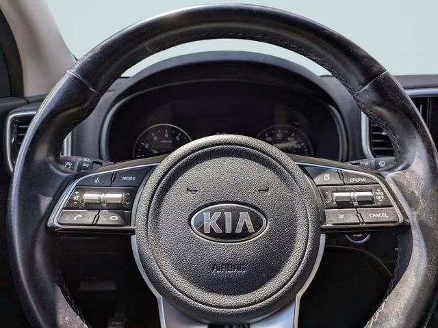 2021 Pacific Blue Kia Sportage EX AWD SUV