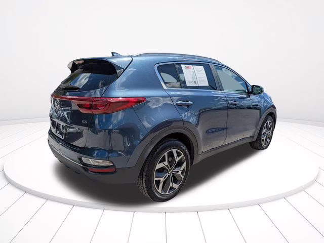 2021 Pacific Blue Kia Sportage EX AWD SUV