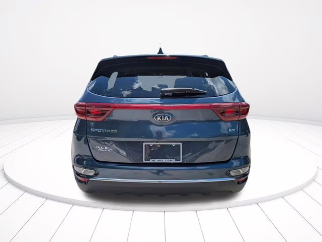 2021 Pacific Blue Kia Sportage EX AWD SUV