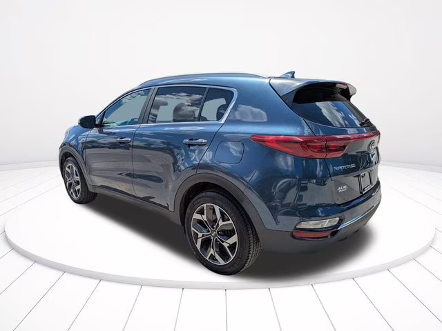 2021 Pacific Blue Kia Sportage EX AWD SUV