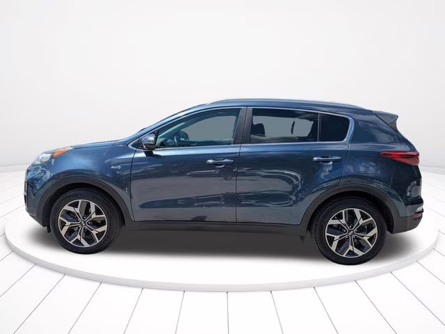2021 Pacific Blue Kia Sportage EX AWD SUV