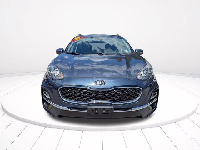 2021 Pacific Blue Kia Sportage EX AWD SUV