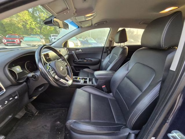 2021 Pacific Blue Kia Sportage EX AWD SUV