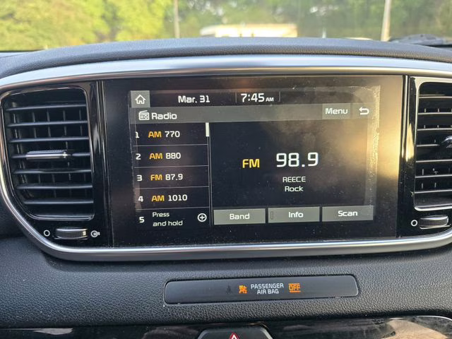 2021 Pacific Blue Kia Sportage EX AWD SUV