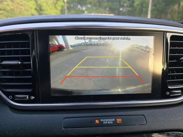 2021 Pacific Blue Kia Sportage EX AWD SUV