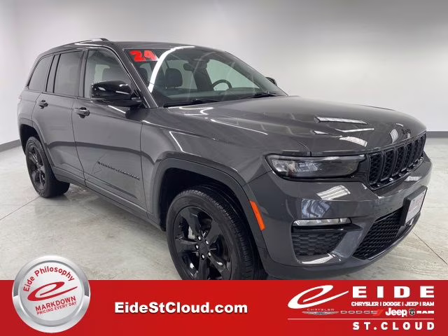 2024 Baltic Gray Metallic Clearcoat Jeep Grand Cherokee Limited 4X4 SUV