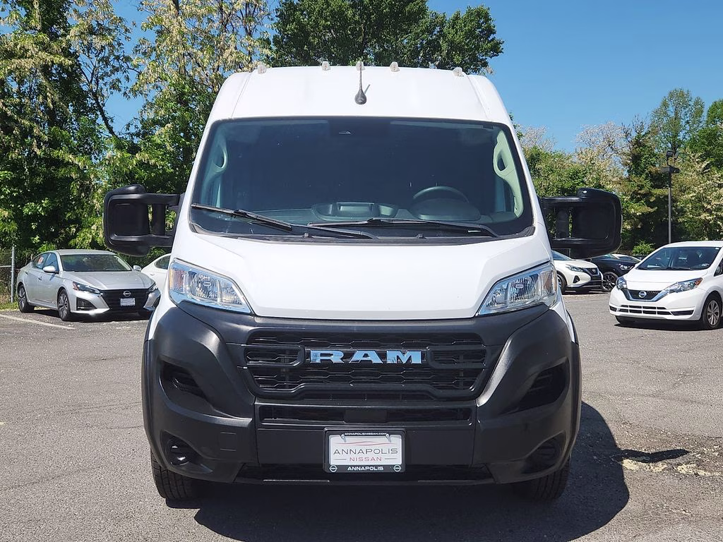 2023 Bright White Clearcoat Ram ProMaster 2500 High Roof FWD Van