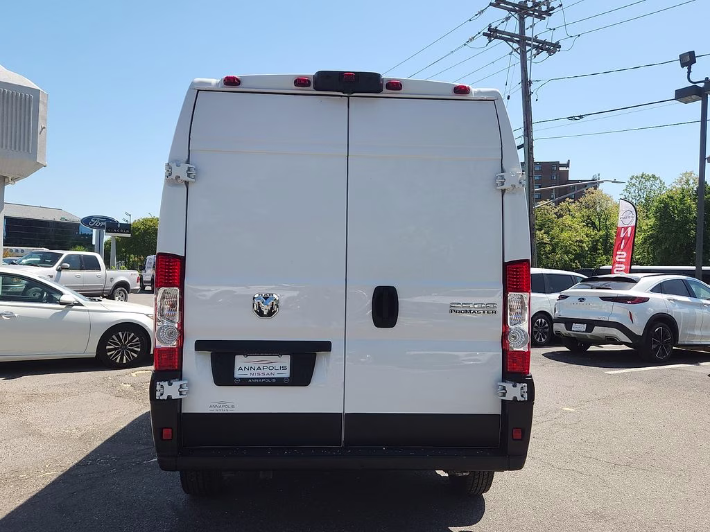 2023 Bright White Clearcoat Ram ProMaster 2500 High Roof FWD Van
