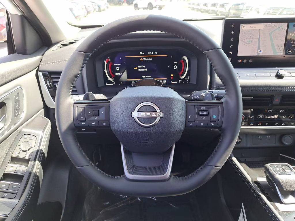 2026 Everest White Pearl Tricoat Nissan Rogue Platinum AWD SUV