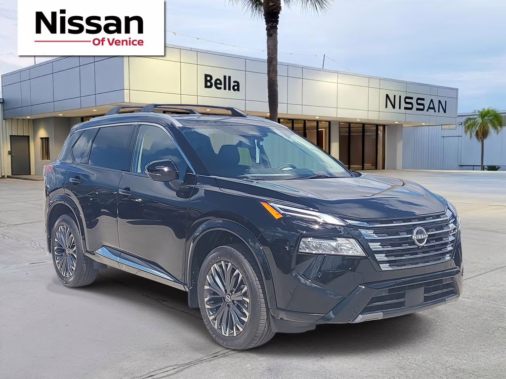 2026 Super Black Nissan Rogue Platinum AWD SUV