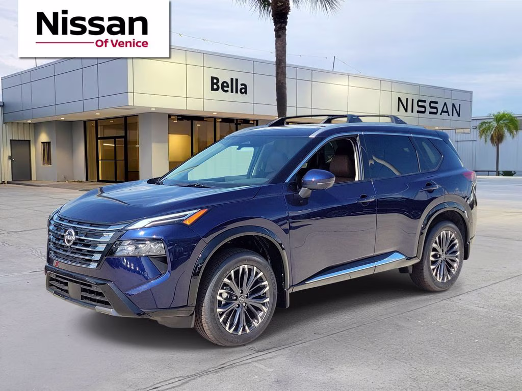2026 Deep Ocean Blue Pearl Nissan Rogue Platinum AWD SUV
