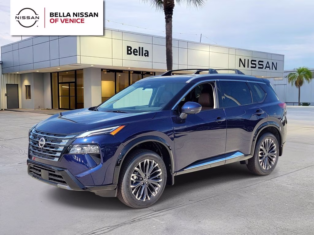 2026 Deep Ocean Blue Pearl Nissan Rogue Platinum AWD SUV