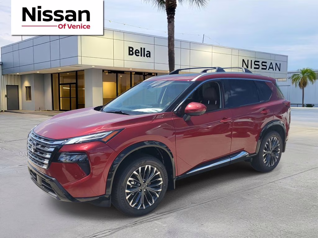 2026 Scarlet Ember Tintcoat Nissan Rogue Platinum AWD SUV