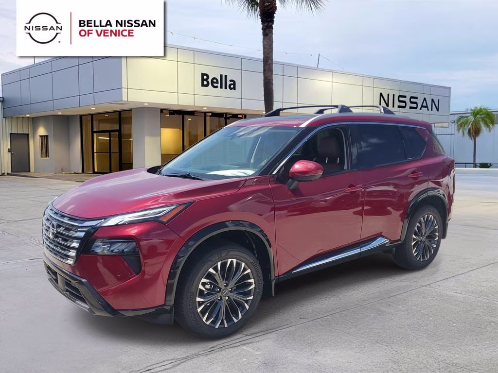 2026 Scarlet Ember Tintcoat Nissan Rogue Platinum AWD SUV