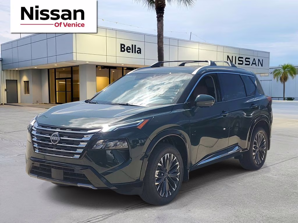 2026 Obsidian Green Nissan Rogue Platinum AWD SUV