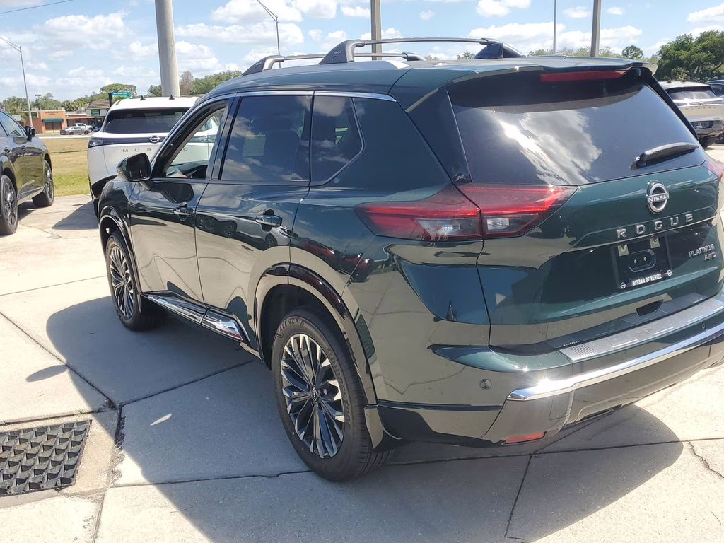 2026 Obsidian Green Nissan Rogue Platinum AWD SUV