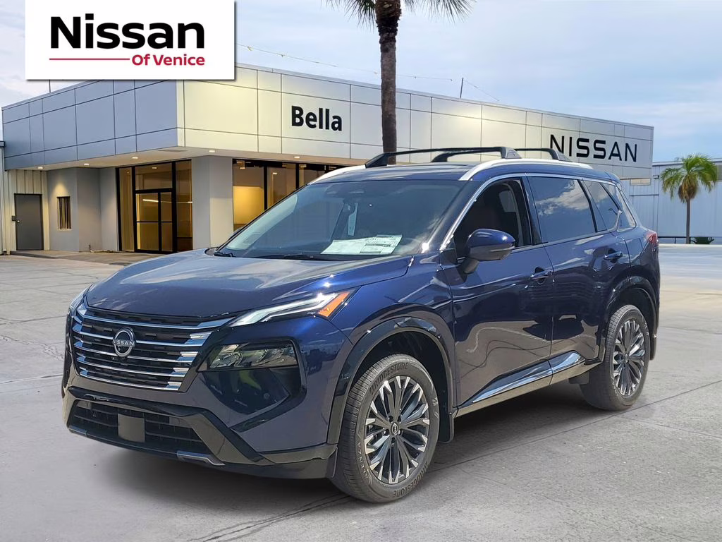 2026 Deep Ocean Blue Pearl Nissan Rogue Platinum AWD SUV