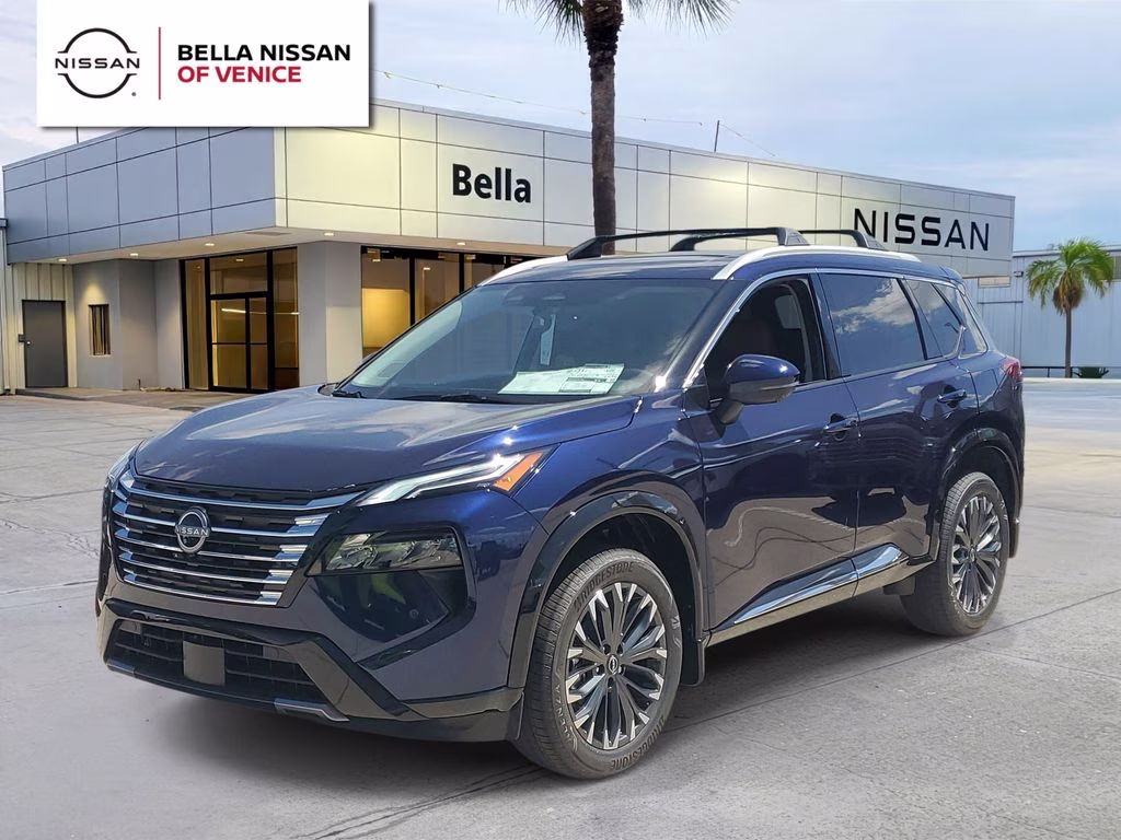 2026 Deep Ocean Blue Pearl Nissan Rogue Platinum AWD SUV