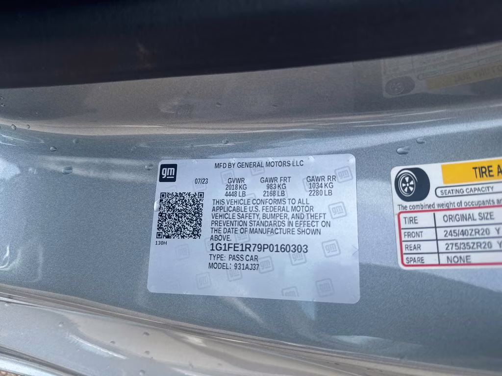 2023 Sharkskin Metallic Chevrolet Camaro SS RWD Coupe