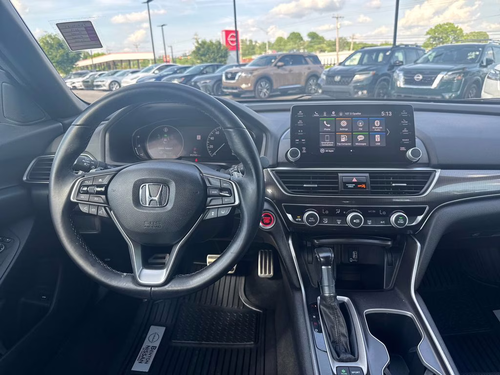 2019 Lunar Silver Metallic Honda Accord Sport FWD Sedan