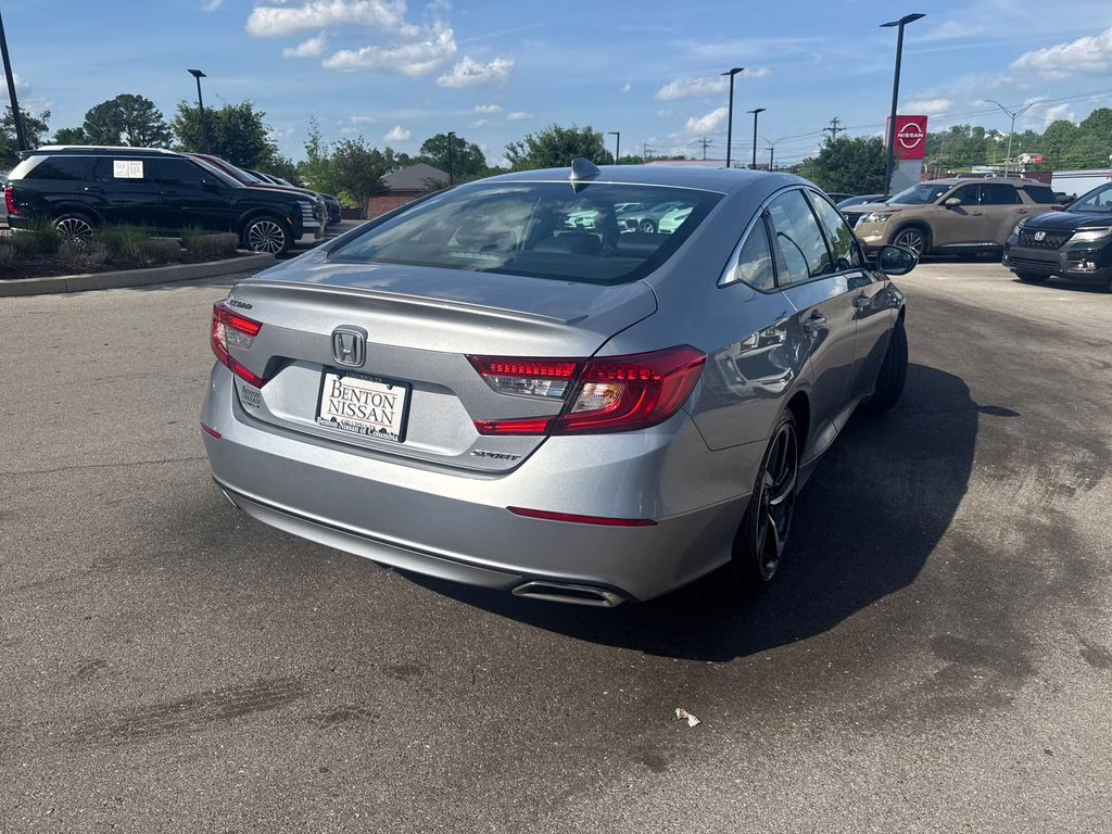 2019 Lunar Silver Metallic Honda Accord Sport FWD Sedan