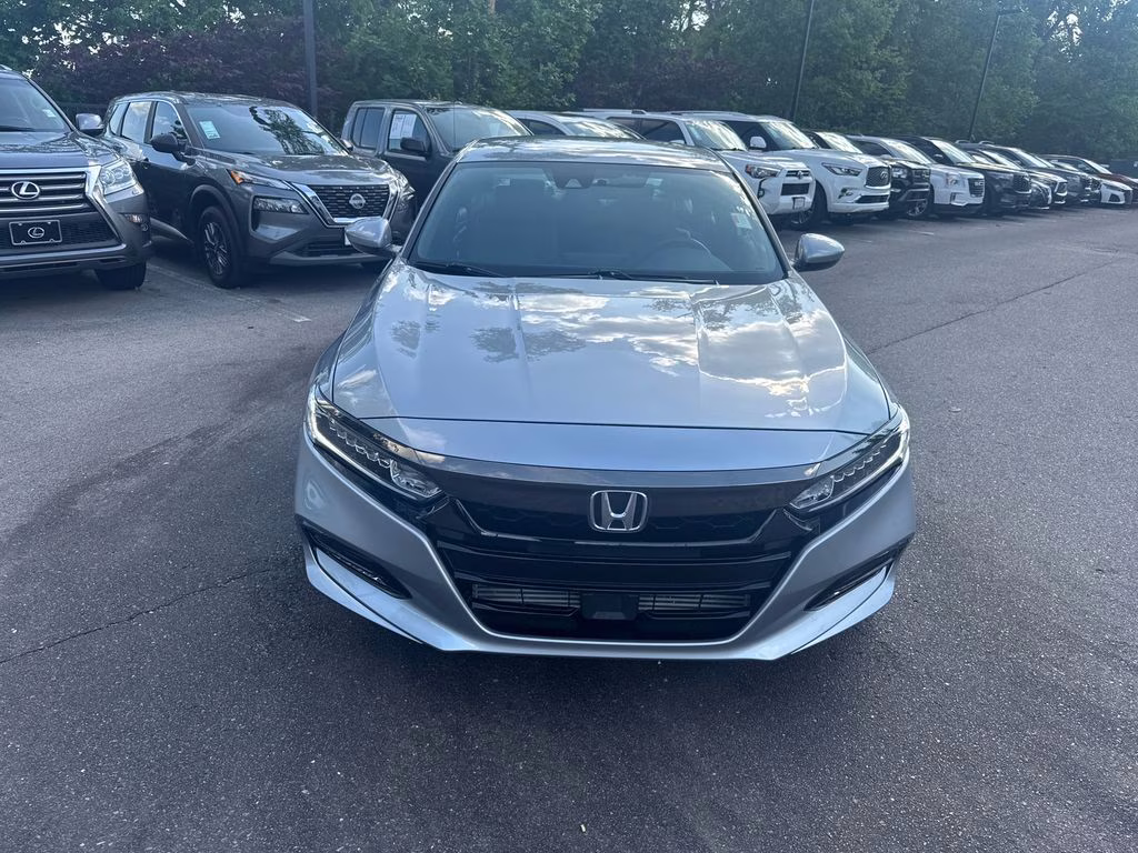 2019 Lunar Silver Metallic Honda Accord Sport FWD Sedan