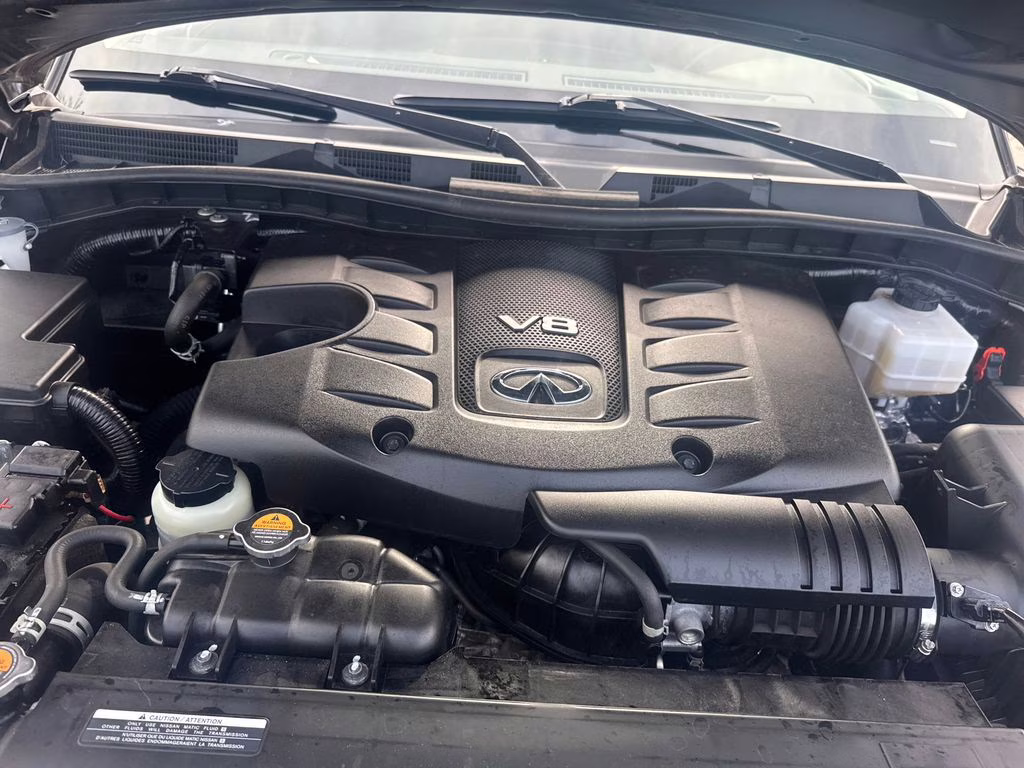 2024 Anthracite Gray INFINITI QX80 LUXE 4X4 SUV